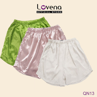  Quần Lụa Ngủ Nữ Chất Lụa Bóng Dày Dặn Cạp chun LOVENA QN13 