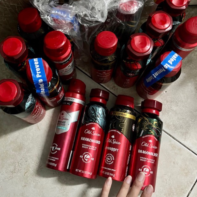 Chai Xịt Khử Mùi Mỹ Old Spice Body Spray Chính Hãng 144gr