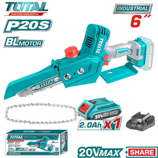 Máy cưa xích mini dùng pin 20v total tgsli2068 , tgsli2065