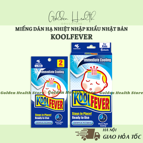 ⭐️Miếng dán hạ sốt Koolfever- Traphaco nhập khẩu
