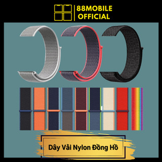 Dây vải đồng hồ thông minh series 1/2/3/4/5/6/7 Size 38/40/41/42/44/45mm 88Mobile