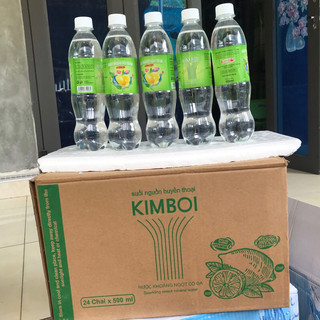 1 thùng 24 chai nước khoáng ngọt có ga Kim Bôi - Hòa Bình