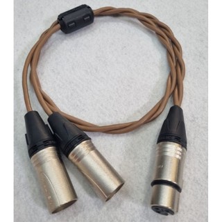 Dây 1 đầu canon cái ra 2 đầu canon đực