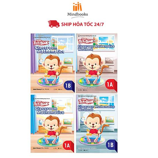 SÁch - Combo Bộ sách Giáo khoa Toán Singapore - More than a Textbook – Classroom Mathematics lớp 1