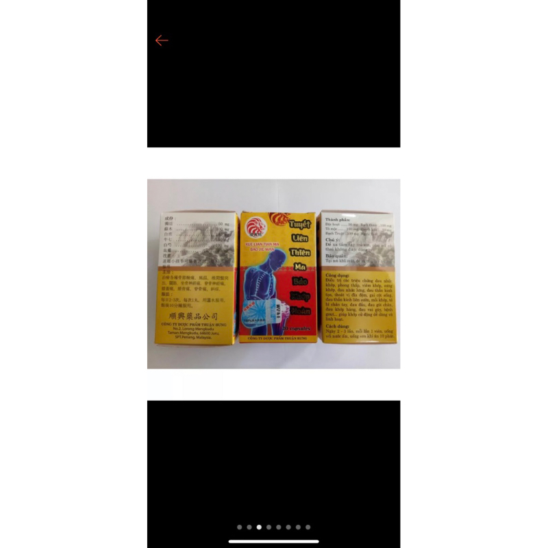 Tuyết Liên Thiên Ma Bảo Khớp Hoàn Malaysia