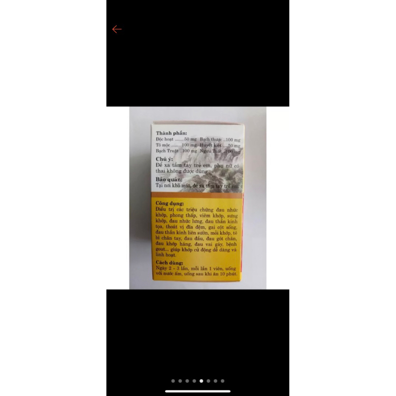 Tuyết Liên Thiên Ma Bảo Khớp Hoàn Malaysia