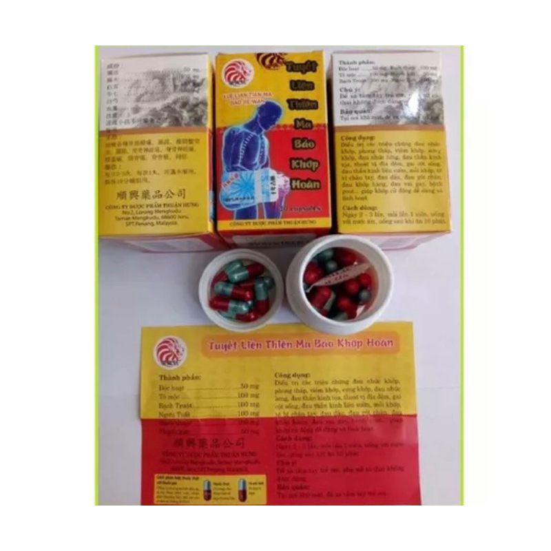 Tuyết Liên Thiên Ma Bảo Khớp Hoàn Malaysia