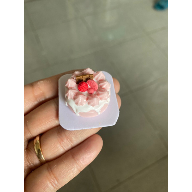 mô hình bánh mini bằng đất sét