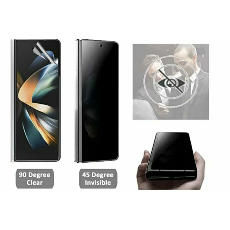 Samsung Z Flip 5/ Z Flip 4 / Z Flip 3 5G Z Fold 3 Z Fold 4 Z FOLD 5 _ miếng dán dẻo chống nhìn trộm mọi góc nhìn