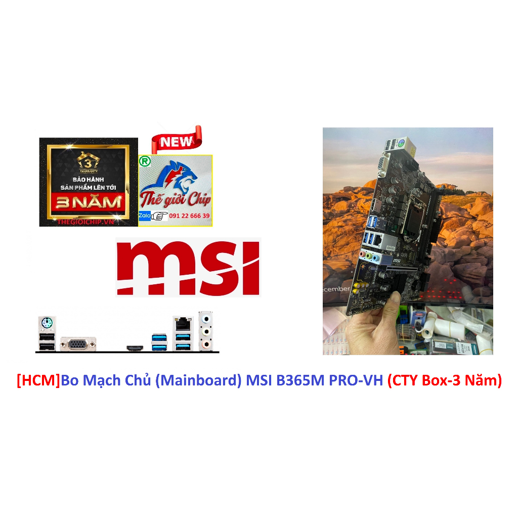 Bo Mạch Chủ  MSI B365M PRO-VH