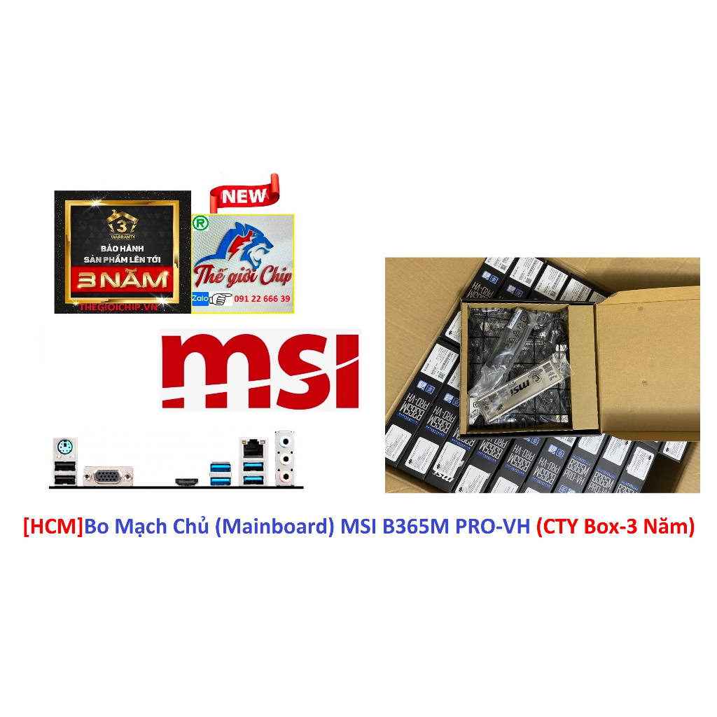 Bo Mạch Chủ  MSI B365M PRO-VH