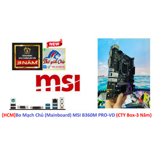 [HCM]Bo Mạch Chủ (Mainboard) MSI B360M PRO-VD (CTY Box-3 Năm)