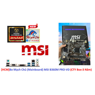 [HCM]Bo Mạch Chủ (Mainboard) MSI B360M PRO-VD (CTY Box-3 Năm)