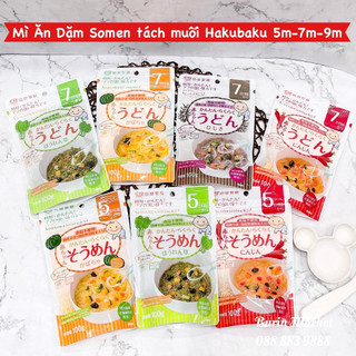 Mì UDON tách muối cho bé ăn dặm Nhật Bản từ 5-9m, mì tách muối giúp bé hấp thu tốt hơn- Burin Market