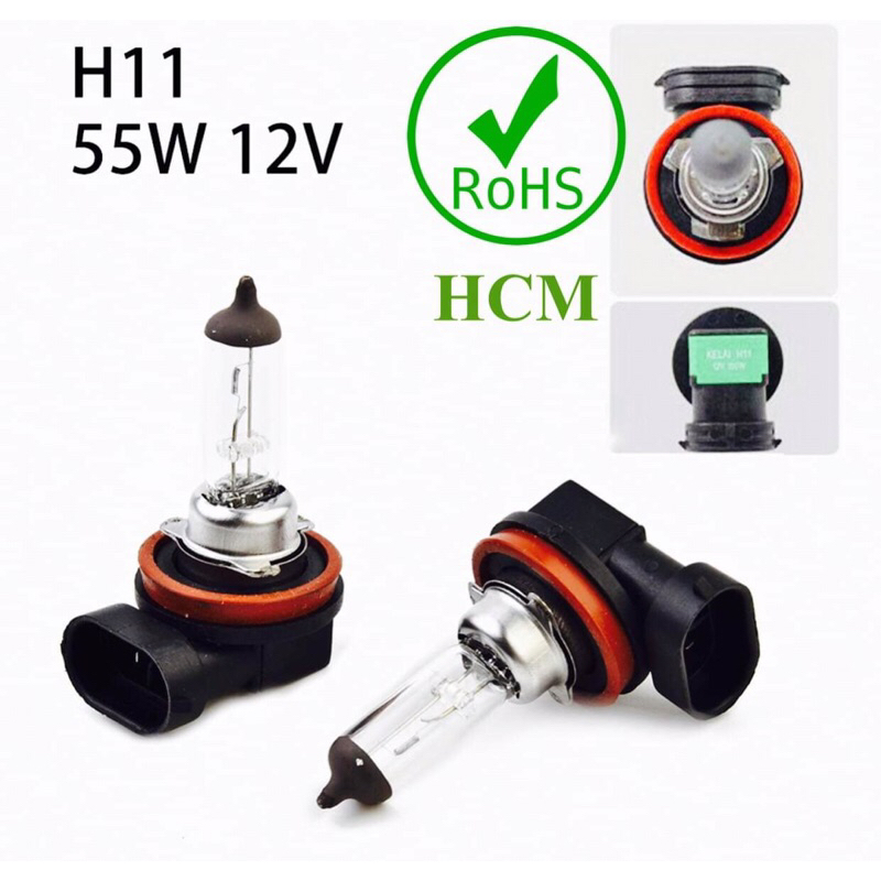 Bóng đèn cản ô tô H11-12V55W