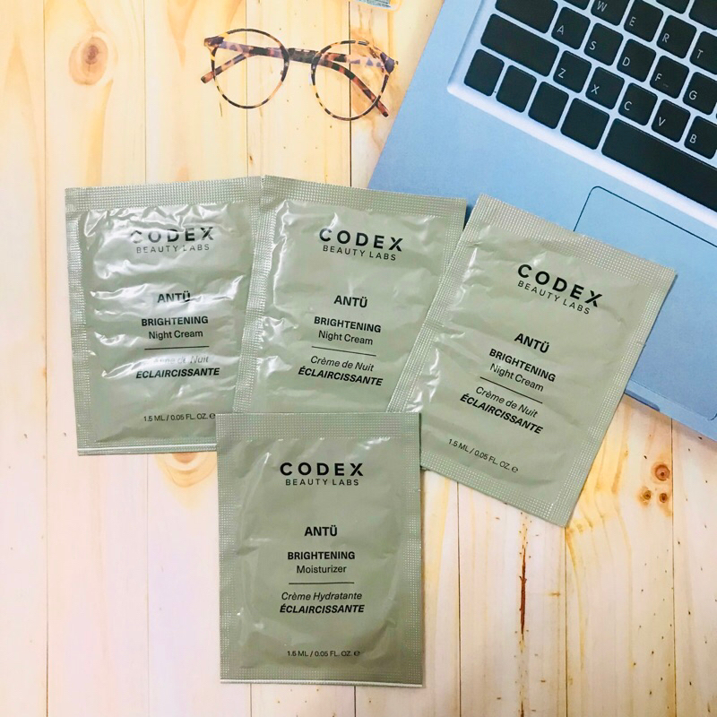 Kem dưỡng sáng da Codex Beauty Labs Antu Brightening Night Cream 1.5ml