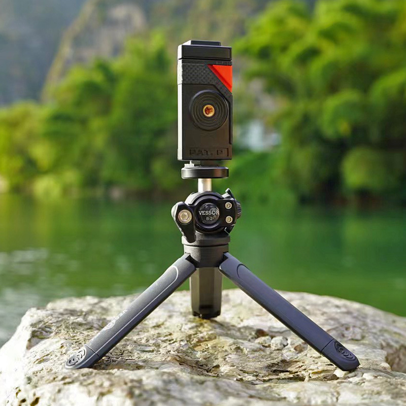 Đầu kẹp điện thoại Vessor VJ-2 cao cấp dùng cho tripod chân máy ảnh, gậy selfie