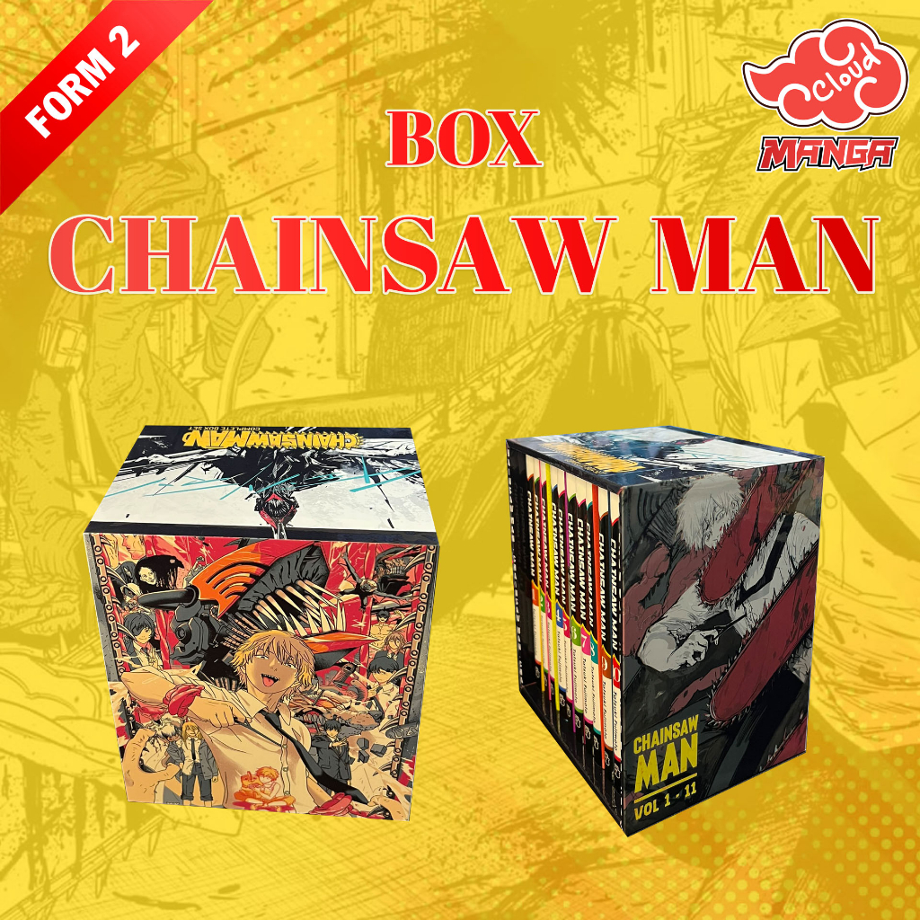 Box Chainsaw Man dùng để bày manga