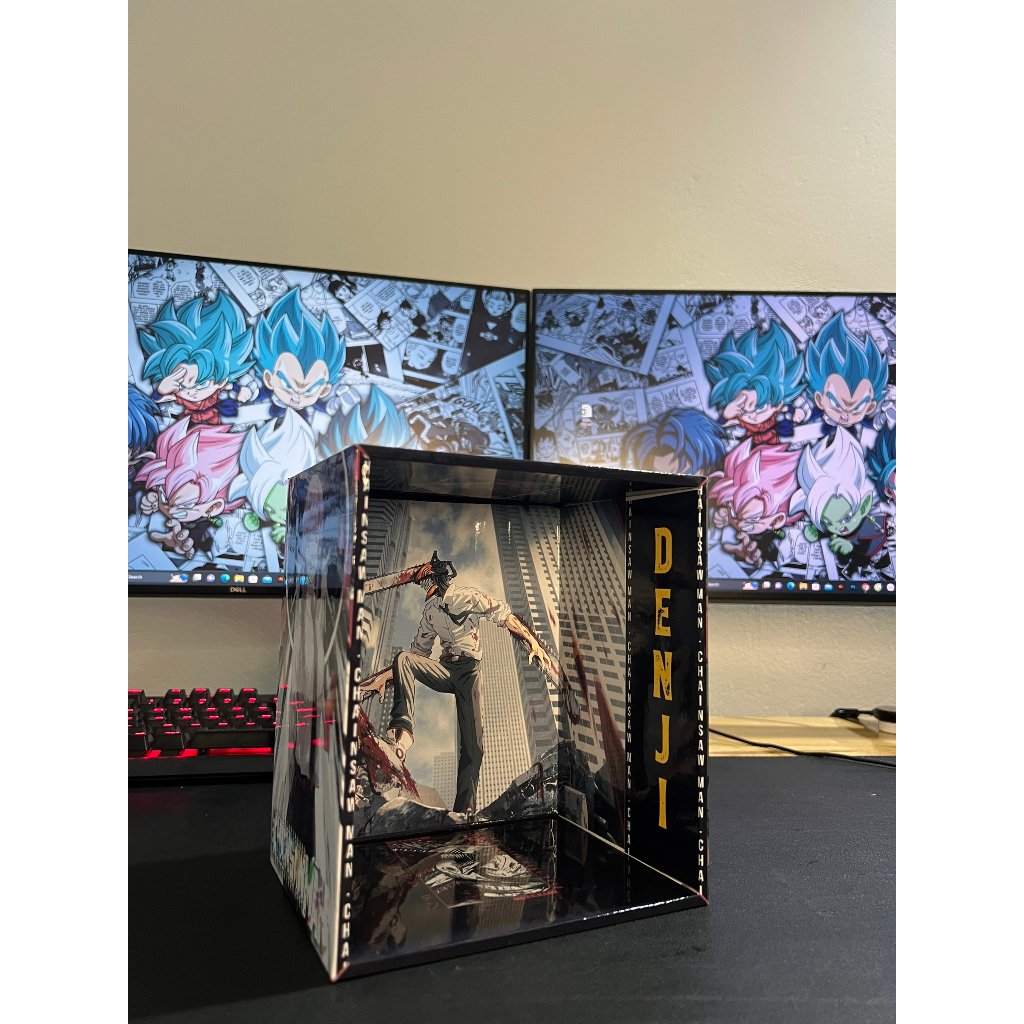 Box Chainsaw Man dùng để bày manga