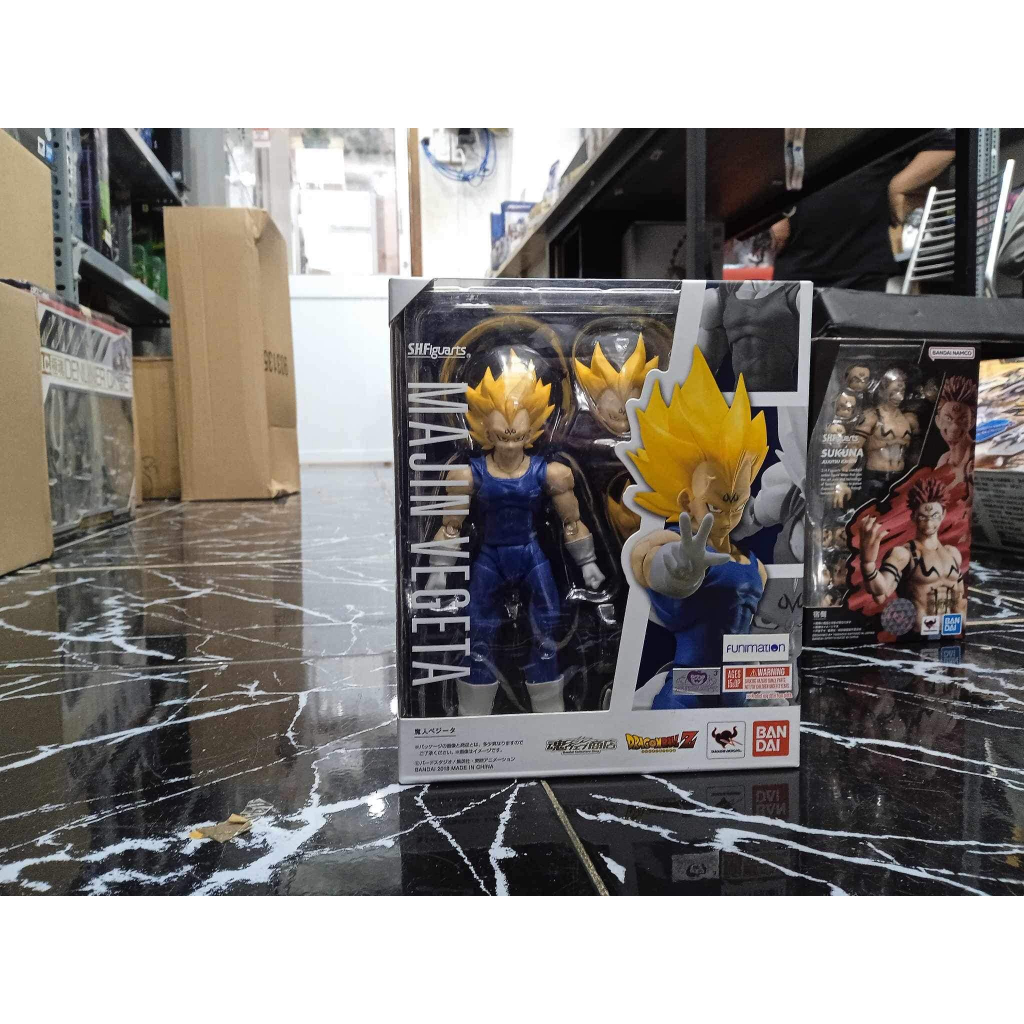 MÔ HÌNH VEGETA 7 VIÊN NGỌC RỒNG DRAGON BALL SHF DRAGON BALL MAJIN VEGETA OPENED