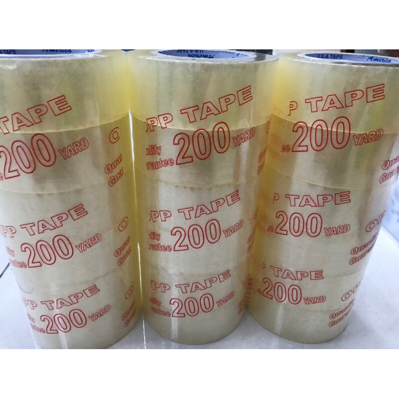 Cuộn băng keo trong 100Y, 200Y