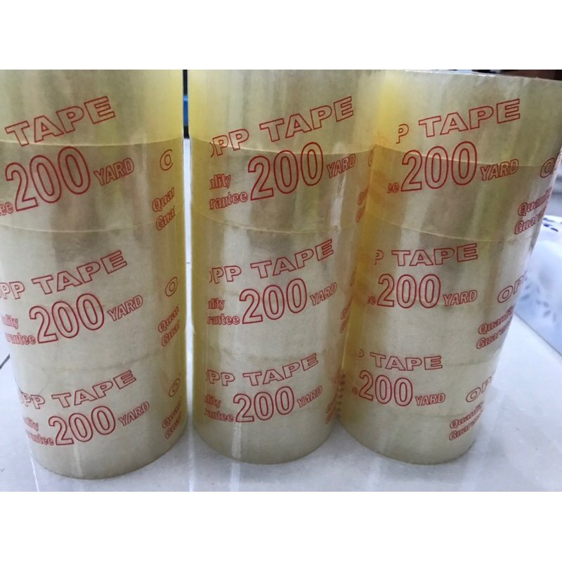 Cuộn băng keo trong 100Y, 200Y