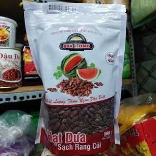 Hạt dưa gia long không phẩm màu hàng ngon gói 500gram
