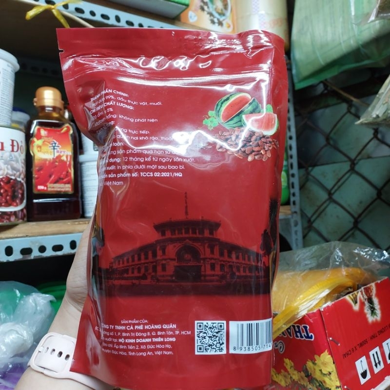 Hạt Dưa Gia Long Không Phẩm Màu Hàng Ngon Gói 500gram