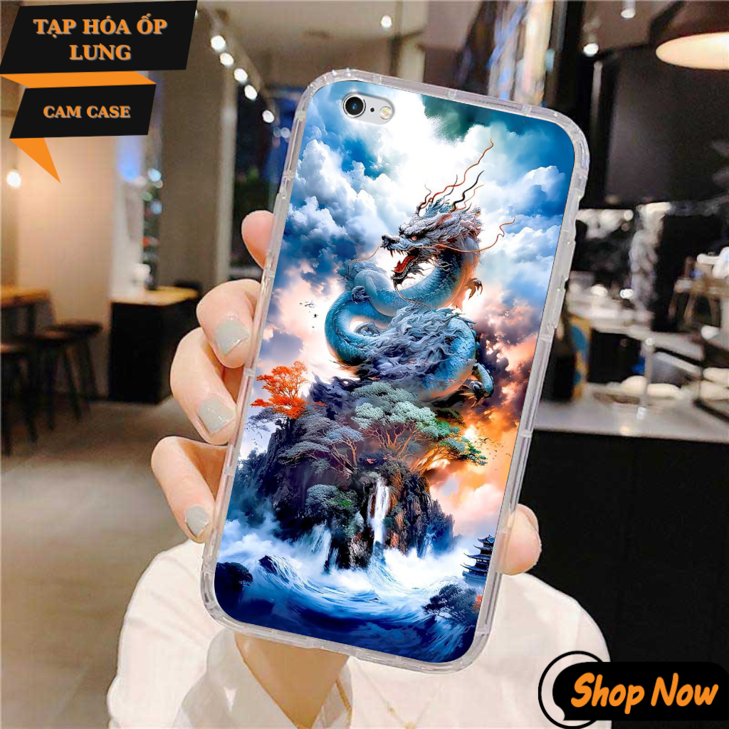 Ốp UVdẻo trong iPhone 6 / 6S / 6 PLUS / 6S PLUS in hình LINH VẬT phong thủy phù hợp moị lứa tuổi