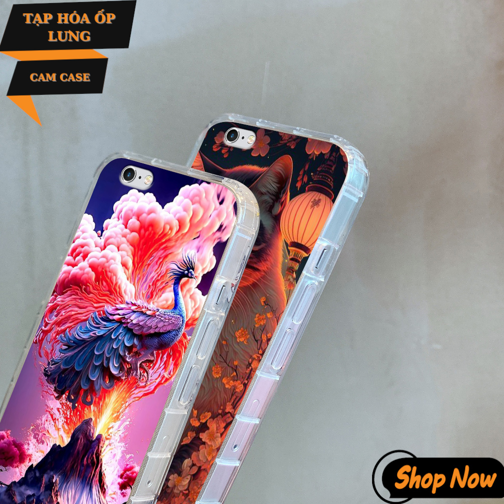 Ốp UVdẻo trong iPhone 6 / 6S / 6 PLUS / 6S PLUS in hình LINH VẬT phong thủy phù hợp moị lứa tuổi