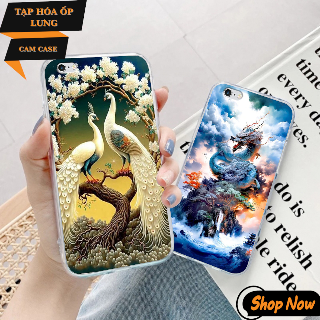 Ốp UVdẻo trong iPhone 6 / 6S / 6 PLUS / 6S PLUS in hình LINH VẬT phong thủy phù hợp moị lứa tuổi