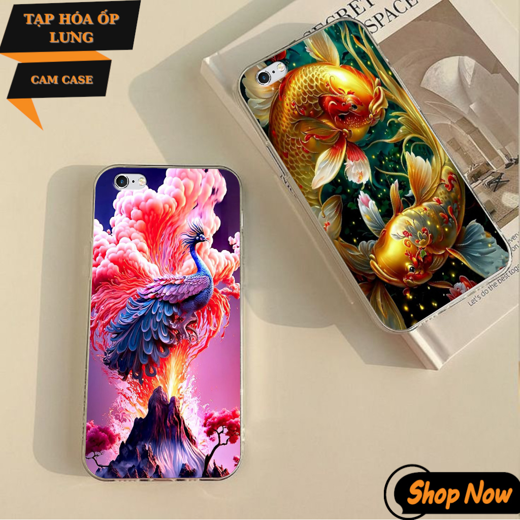 Ốp UVdẻo trong iPhone 6 / 6S / 6 PLUS / 6S PLUS in hình LINH VẬT phong thủy phù hợp moị lứa tuổi