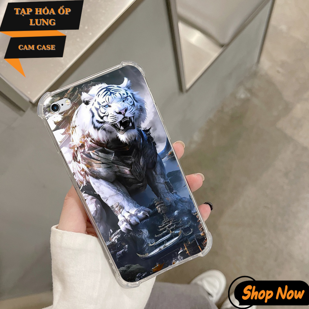 Ốp UVdẻo trong iPhone 6 / 6S / 6 PLUS / 6S PLUS in hình LINH VẬT phong thủy phù hợp moị lứa tuổi