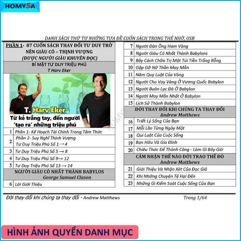 Loa CRAVEN hỗ trợ học theo Người thành công- Máy MP3 thẻ nhớ USB 64GB hơn 1700 bài Chủ đề Thành Công-Giàu Có-Hạnh Phúc