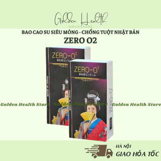 ⭐ Combo 144 chiếc Bao cao su Zero O2 siêu mỏng bao cao su Nhật