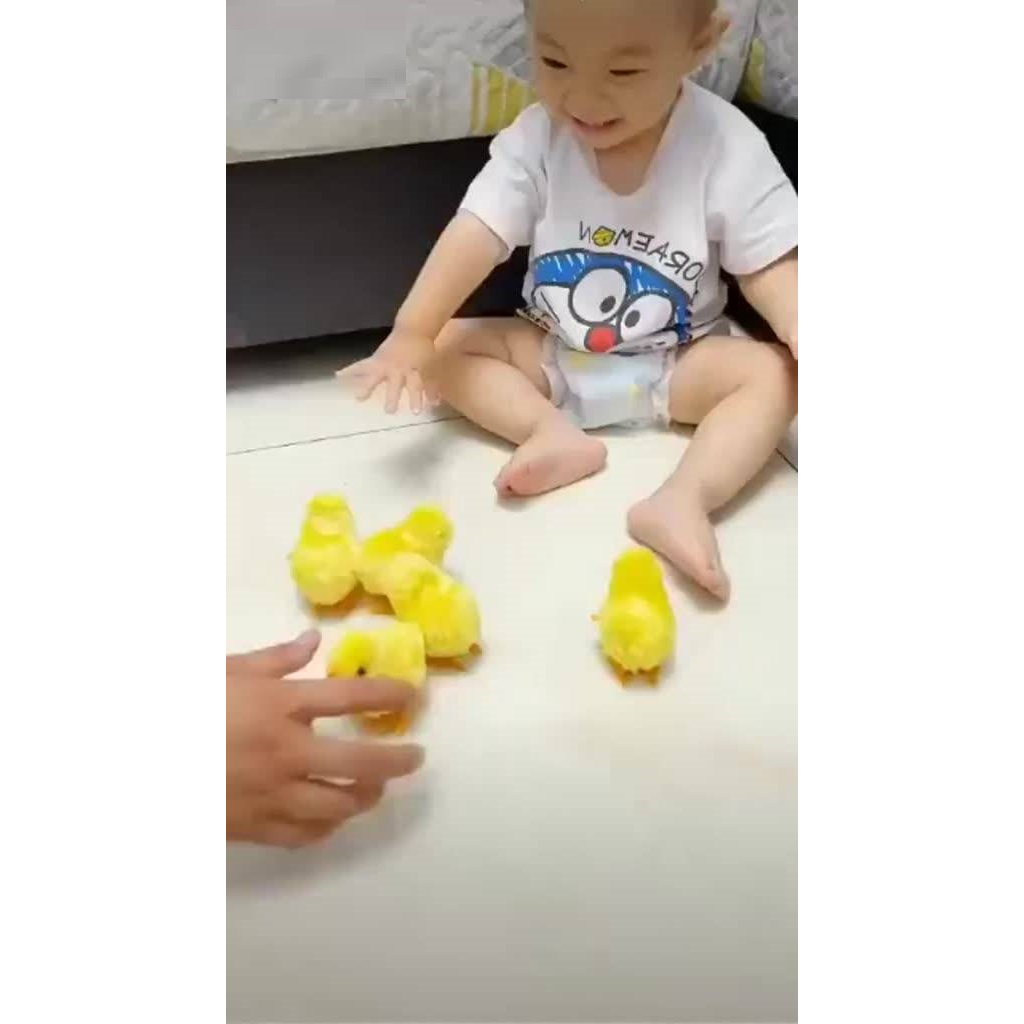 Gà Con Vặn Cót, Gà Vặn Cót Biết Nhảy Đồ Chơi Cho Bé PUKAPI