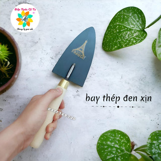 Bay hồ bay xúc xây dựng lưỡi thép đen xịn