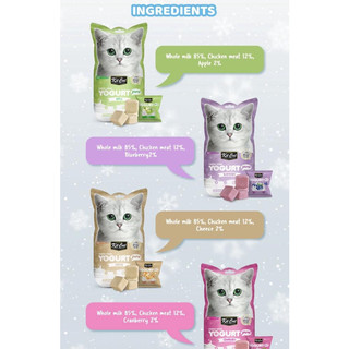 KITCAT YOGURT Sữa chua sấy thú cưng