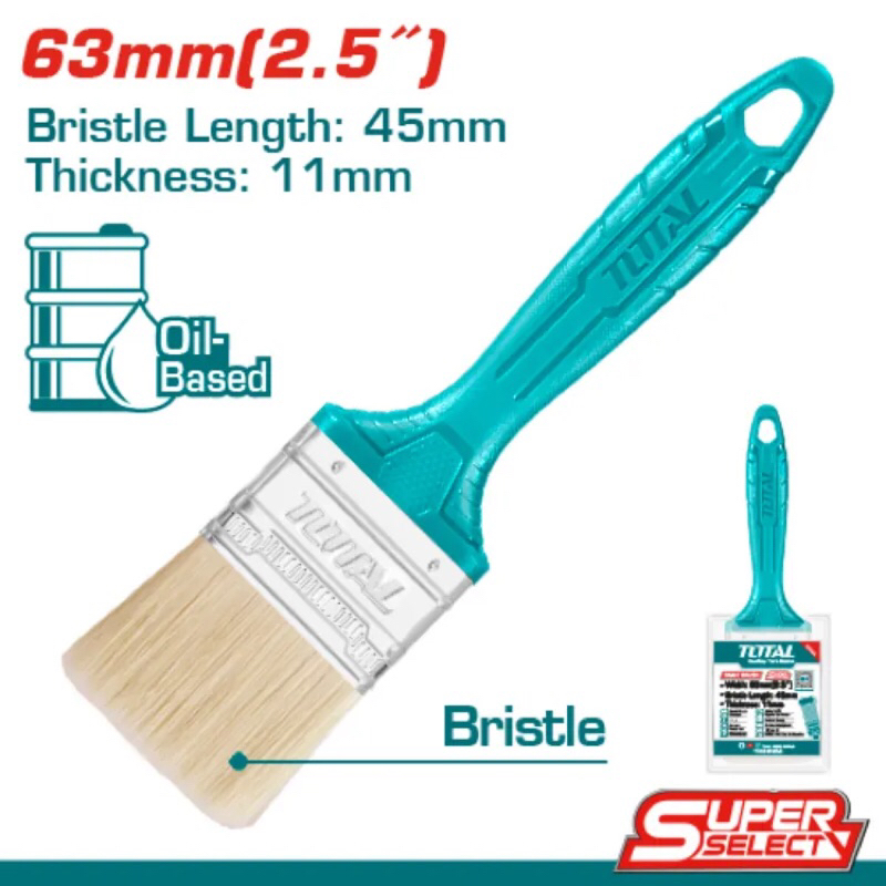 ĐỒ NGHỀ TOTAL Cọ sơn 1inch —> 4inch THT845016 / THT845156 / THT845026 / THT845256 / THT845036 /THT845046