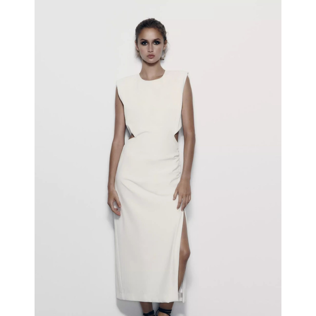 X351 Váy khoét eo xuất dư của ZARA