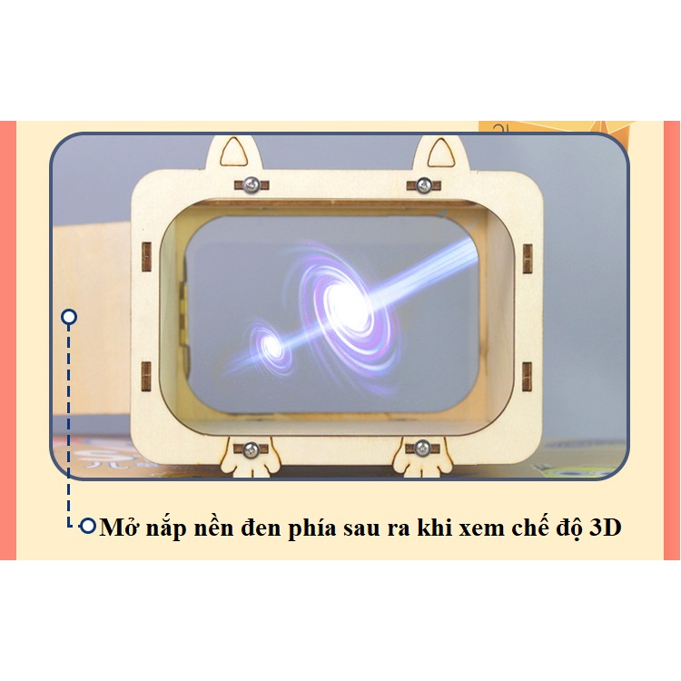 Máy Chiếu Hình, Máy Chiếu 3D Hologram - Đồ Chơi STEM