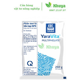 Phân bón lá hỗn hợp Hợp Trí NPK Multipholate 250gr Bổ sung đa vi lượng