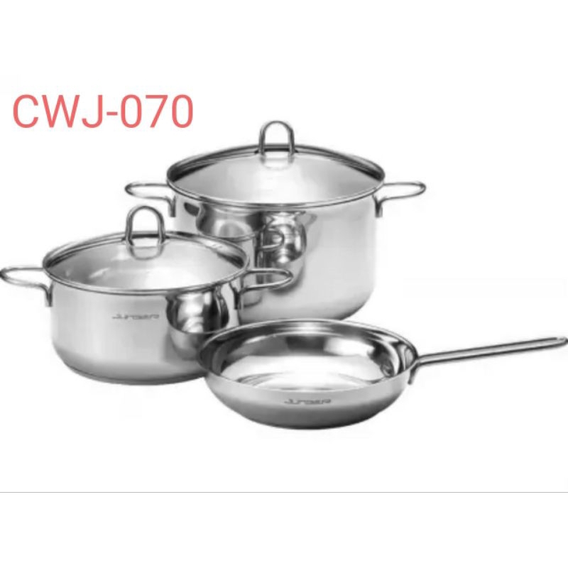 BỘ NỒI INOX JUNGER CWJ-070