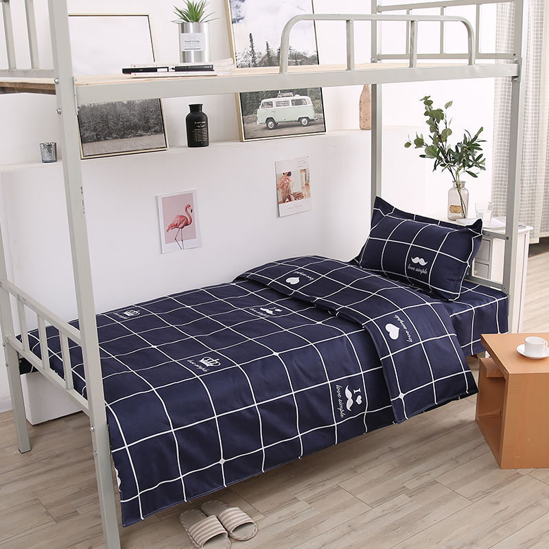 Bộ Ga Gối Ký Túc Xá Cotton Poly Họa Tiết Kute 80cm, 1m2, 1m4 - Sò Decor