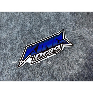 [ 1 MIẾNG ] TEM STICKER KINGDRAG DÁN TRANG TRÍ XE