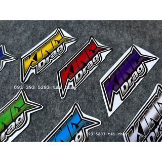 [ 1 MIẾNG ] TEM STICKER KINGDRAG DÁN TRANG TRÍ XE