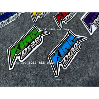 [ 1 MIẾNG ] TEM STICKER KINGDRAG DÁN TRANG TRÍ XE