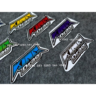 [ 1 MIẾNG ] TEM STICKER KINGDRAG DÁN TRANG TRÍ XE