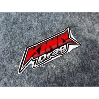 [ 1 MIẾNG ] TEM STICKER KINGDRAG DÁN TRANG TRÍ XE