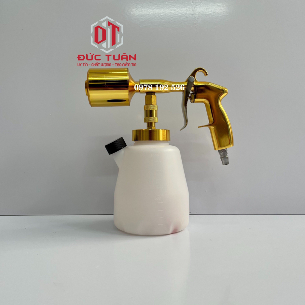 Bình Tạo Bọt Tuyết 1000 Lít  Cao Cấp  , Rửa Ô Tô , Xe Máy - Dùng Máy Nén Khí